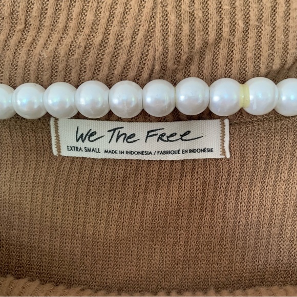 Free People Juicy Long Sleeve Top In Vintage Bronze - Picture 11 of 12